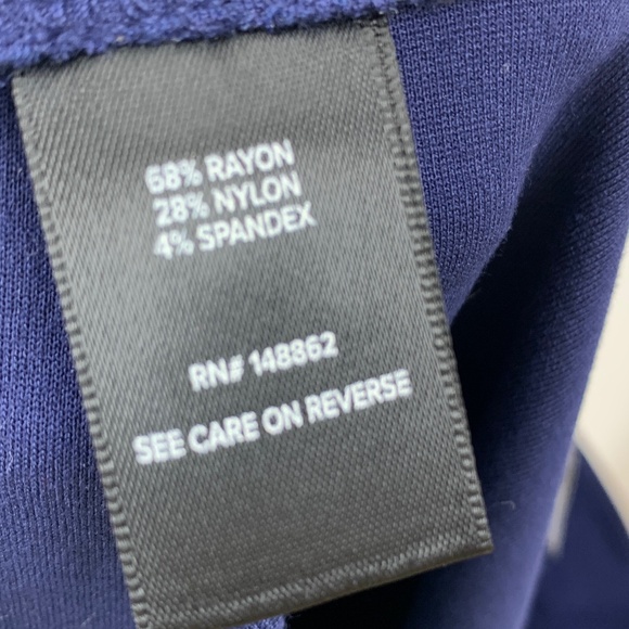 Torrid Retro Bue Sailor Ponte Knit Cropped Pants Sz 18 - Picture 8 of 12